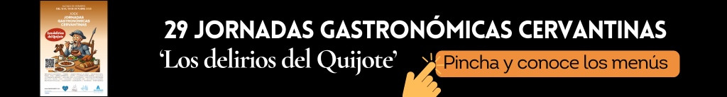 Menús de las 29 Jornadas Gastronómicas Cervantinas de Alcalá de Henares 