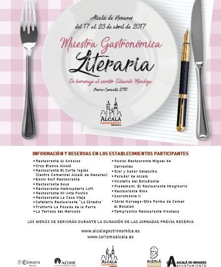 Ven y disfruta con los menús de Alcalá Gastronómica