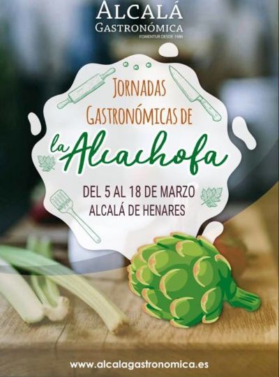 Mil formas de comer las alcachofas en Alcalá de Henares. Del 5 al 18 de marzo