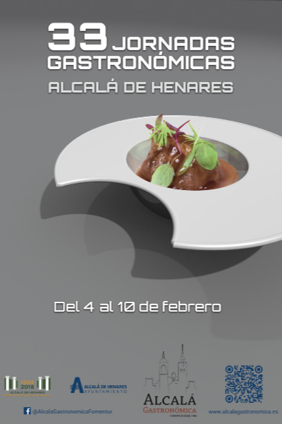 Cartel Semana Gastronómica de Alcalá de Henares