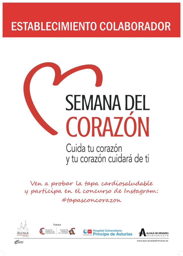 Concurso de tapas Semana del Corazón de Alcalá Gastronómica