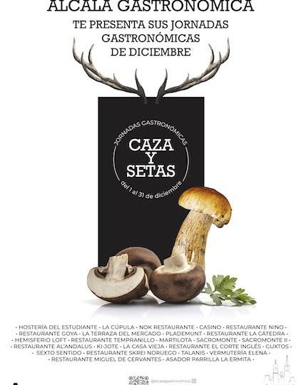 Caza y setas Alcalá Gastronómica