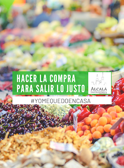 Alcalá Gastronómica lista de la compra