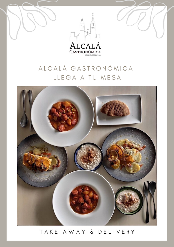 Alcalá Gastronómica entrega a domicilio