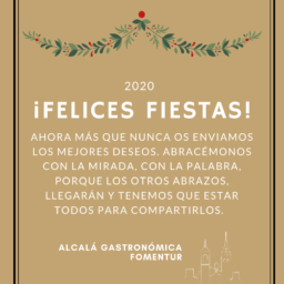 Felicitación Navidad Alcalá Gastronómica