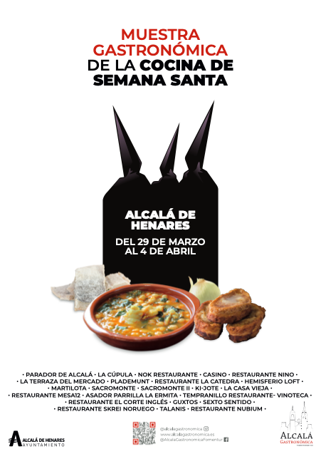 semana santa alcalá gastronómica Cocina de Semana Santa Alcalá de Henares