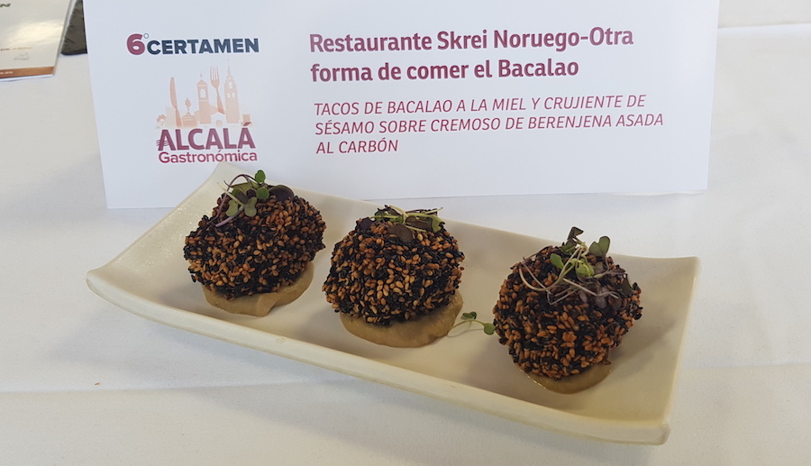 Skrei Noruego en el Certamen Alcalá Gastronómica