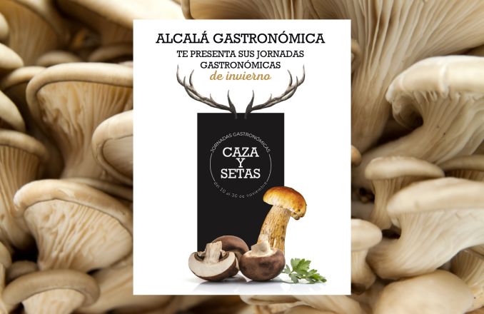 Caza y setas con Alcalá Gastronómica