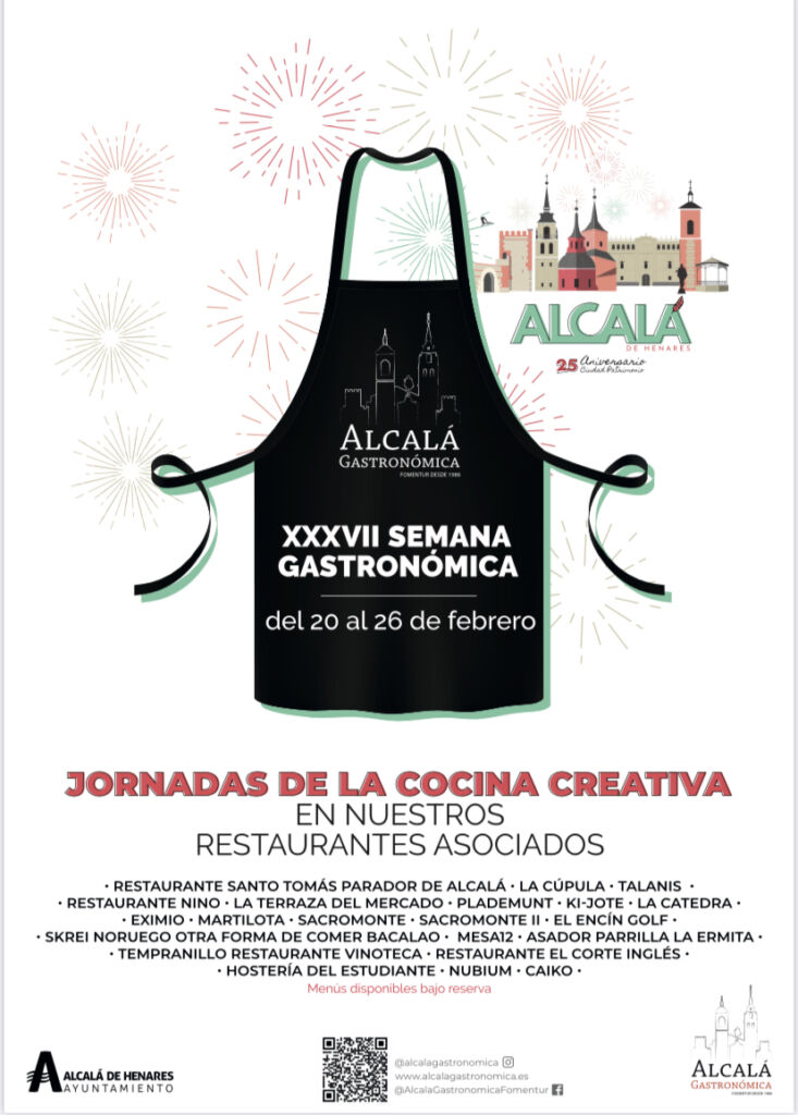 37 Semana Gastronómica. Las Jornadas de la Cocina Creativa de Alcalá de Henares