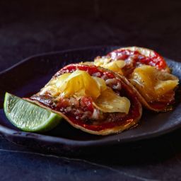 Plato del restaurante 1888 inspirado en México para la Muestra Gastronómica Literaria de alcalá de Henares